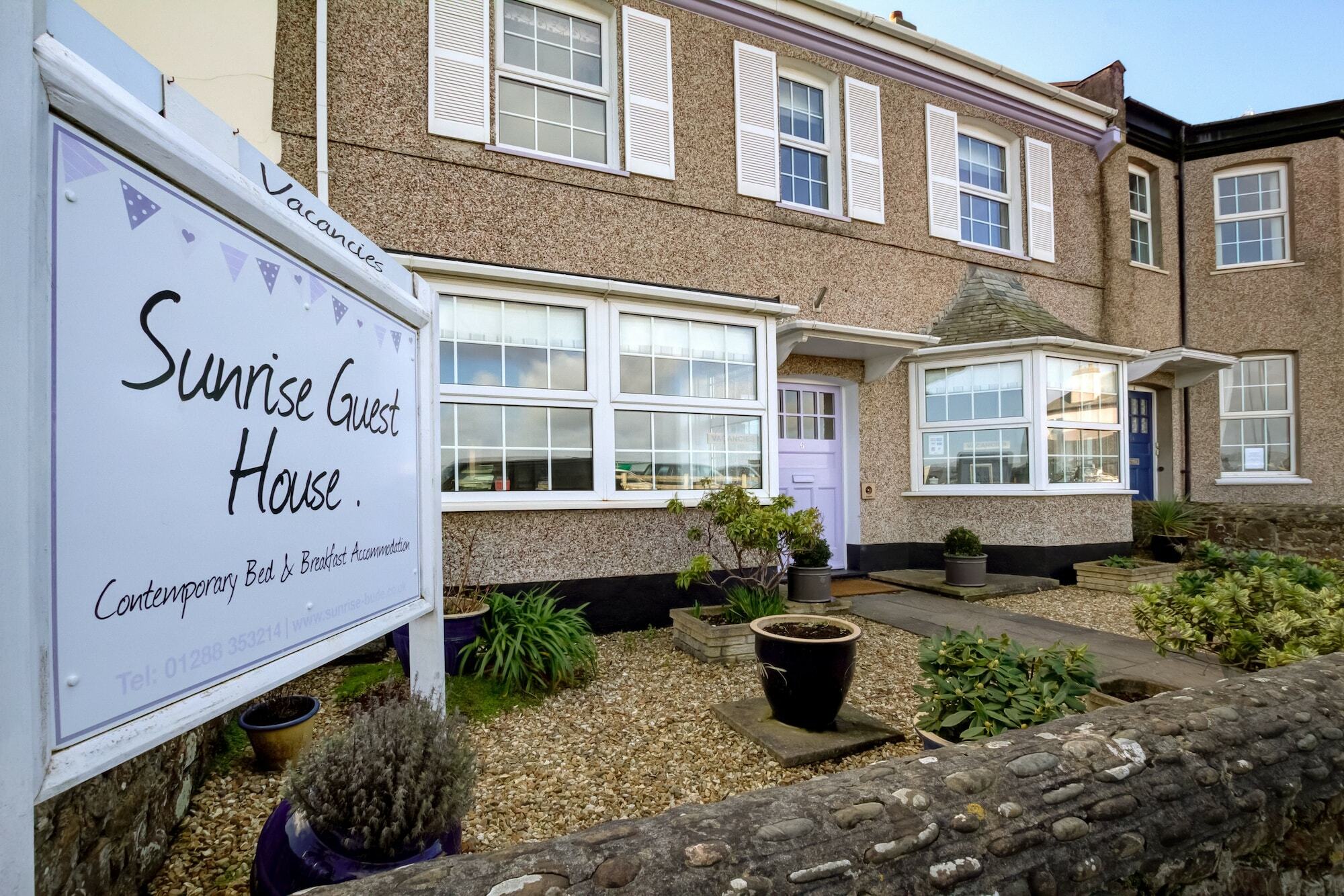 Sunrise Guest House Bude Exteriör bild